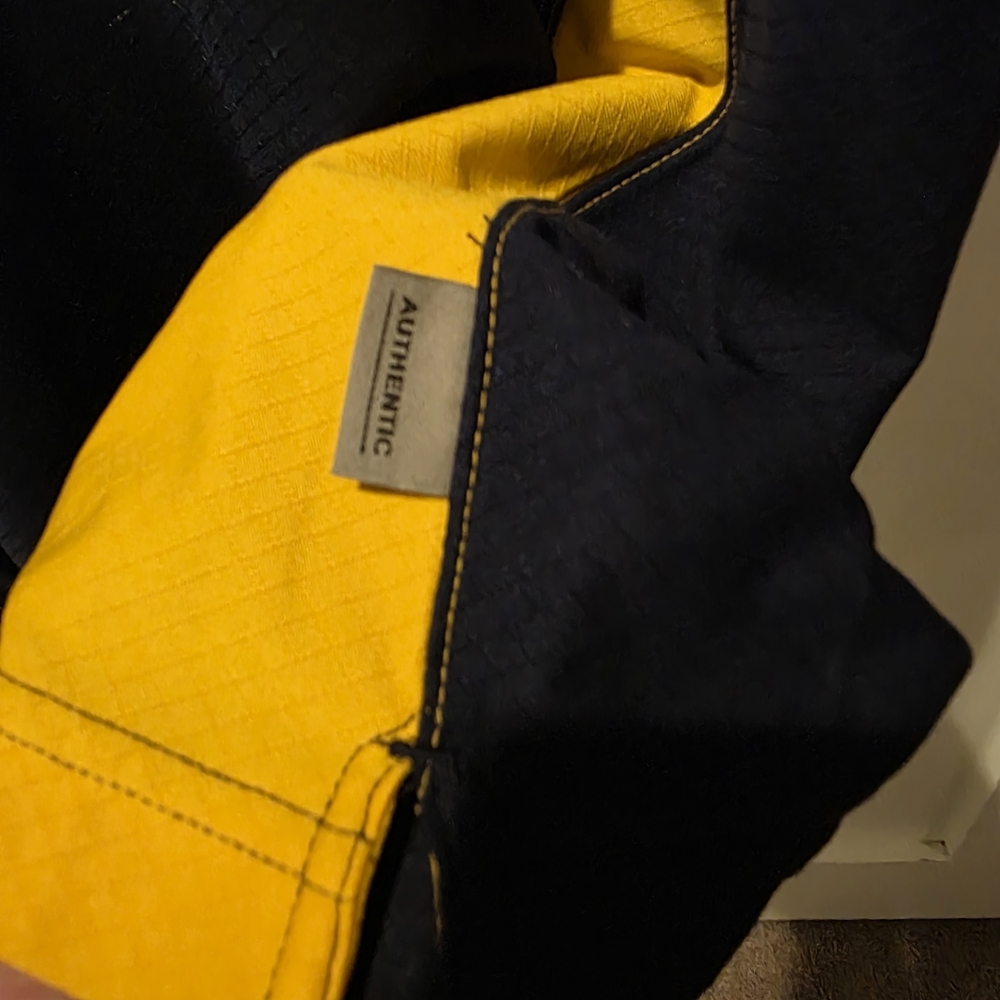 Nike WVU West Virginia University Dri-Fit Men Polo Shirt Mountaineers Football - Picture 8 of 10